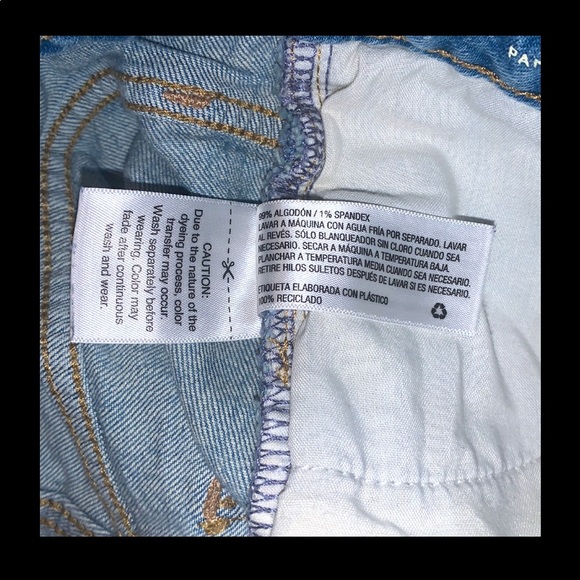 Universal Thread High Rise Shortie High Waisted Light Wash Jean Shorts Sz 2/26R - Picture 14 of 16